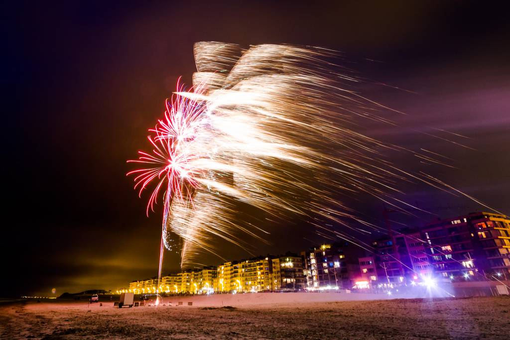 Feu d’artifice (Coxyde 21/7/2014)