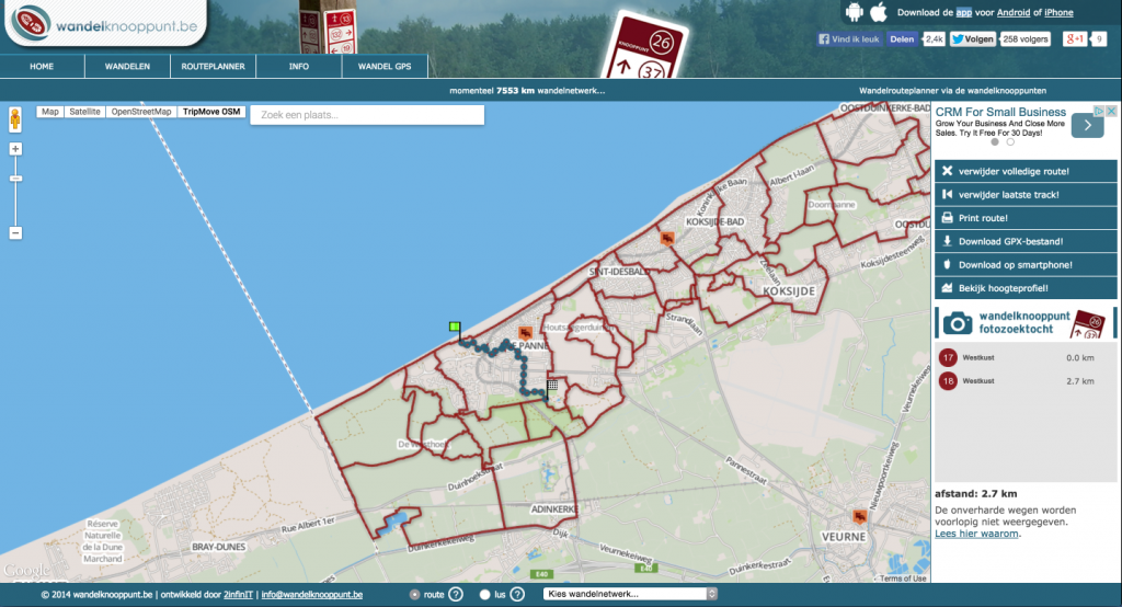WandelPad : Planification de randonnée