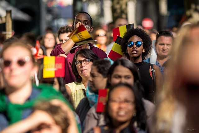 Ferveur Populaire en Noir-Jaune-Rouge