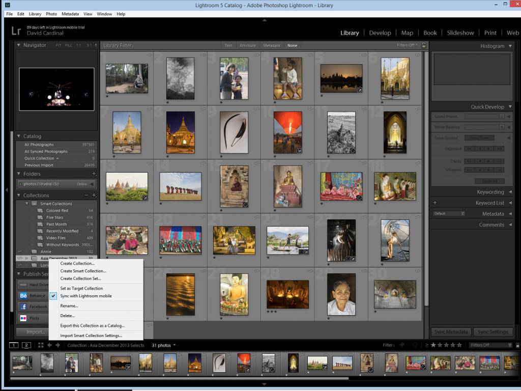 Lightroom : Quelques bases …