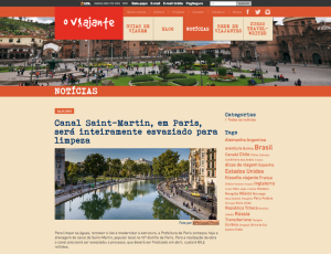 Canal Saint-Martin, em Paris, será inteiramente esvaziado para limpeza 2016-04-05 22-28-06