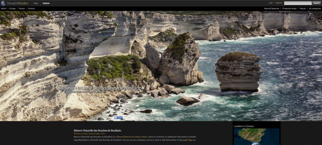 Réserve Naturelle des Bouches de Bonifacio
