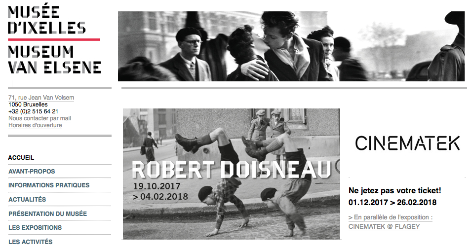 Exposition Robert Doisneau