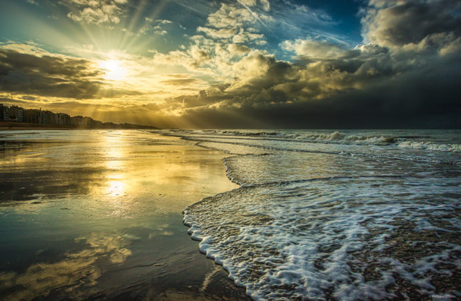 Dramatic Sky / Beach / Koksijde / Colours